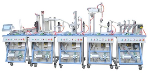 MPS機(jī)電一體化柔性生產(chǎn)線加工實(shí)訓(xùn)系統(tǒng)(5站)_上海碩博科教設(shè)備